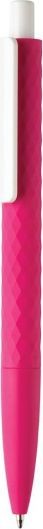 NoName pióro kulkowe X3 Smooth Touch 14 x 1 cm ABS/PC różowy twm_447558