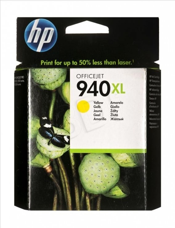 Hewlett-Packard Tusz HP żółty HP 940XL, HP940XL=C4909AE, 1400 str.,16 ml EXPHP-AHP0280