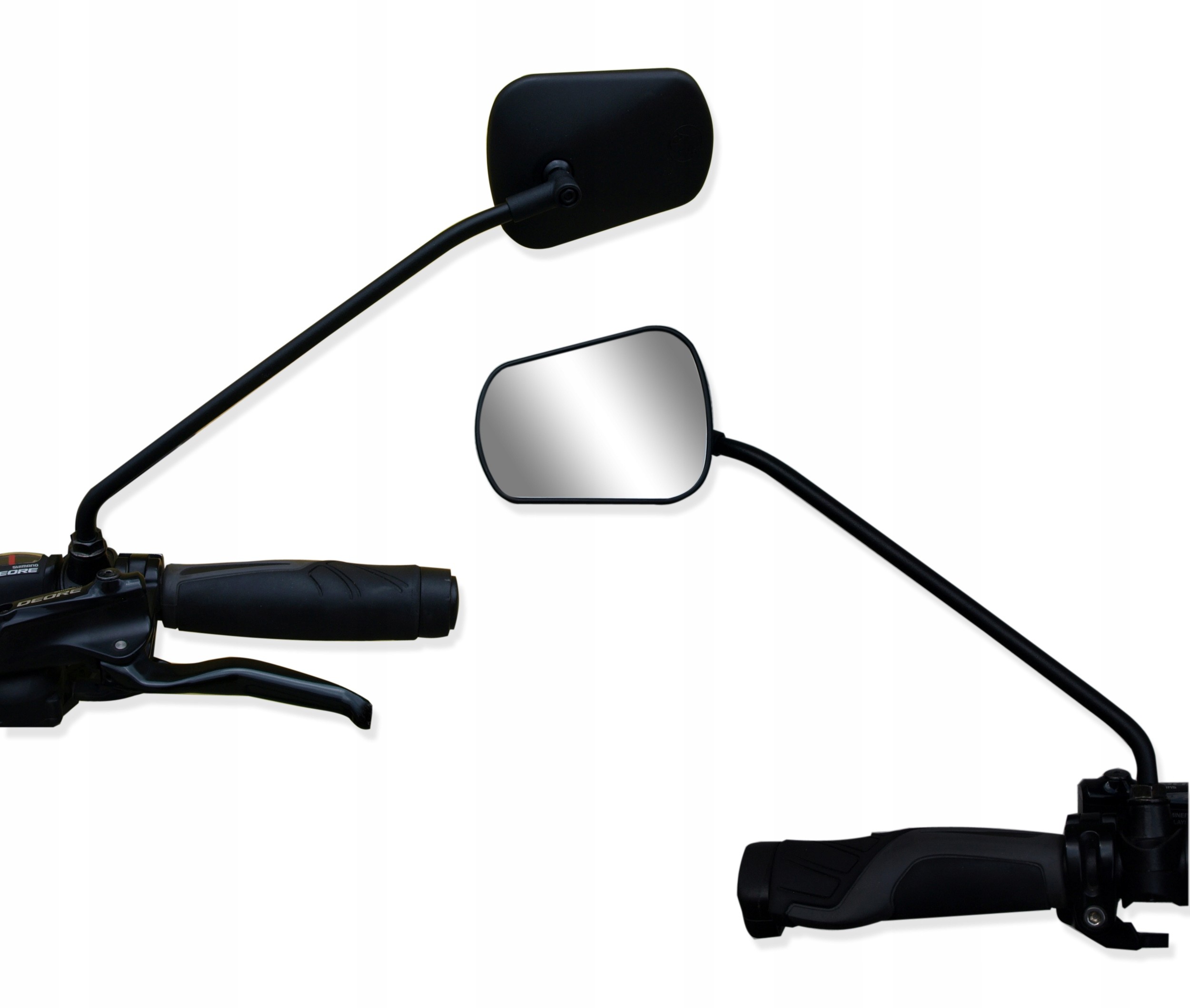 Lusterko rowerowe długie ramię Ajs Plus, Polskie