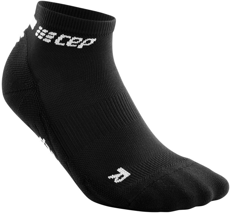 CEP The Run Low Cut Socks Men, czarny IV | EU 42-45 2022 Skarpetki kompresyjne WP3A5R3