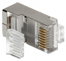 Abcvision Wtyk ekranowany RJ45/6-EKRAN*P100 op. 100 szt RJ45/6-EKRAN*P100