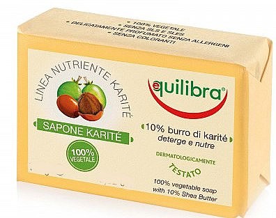 EQUILIBRA Mydło w kostce - Karite Line Natural Soap