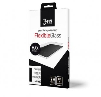 Zdjęcia - Szkło / folia ochronna 3MK FlexibleGlass Max iPhone 7/8/SE  / SE 2022 czarny/black  2020