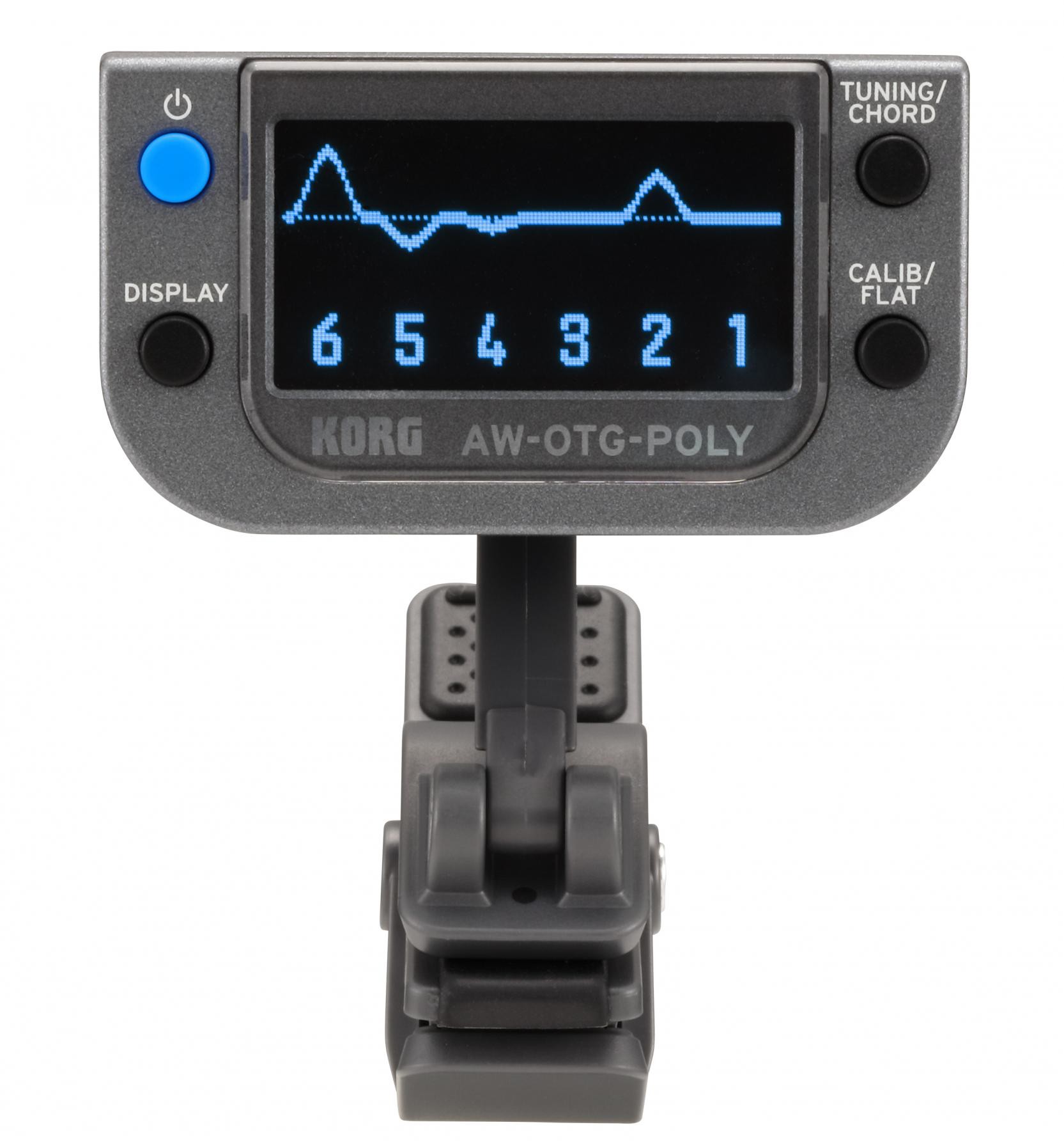 Korg AW-OTG POLY - POLIFONICZNY TUNER DO GITARY