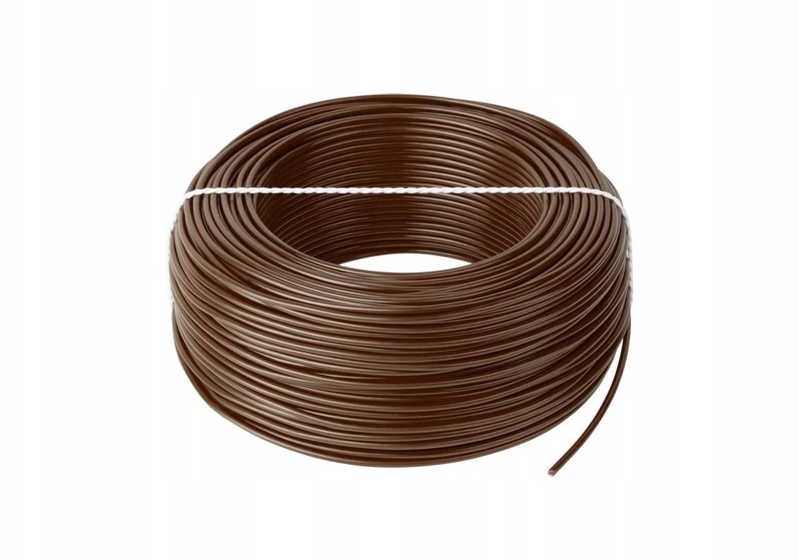 Przewód Lgy 1X0,75 H05V-K Brązowy