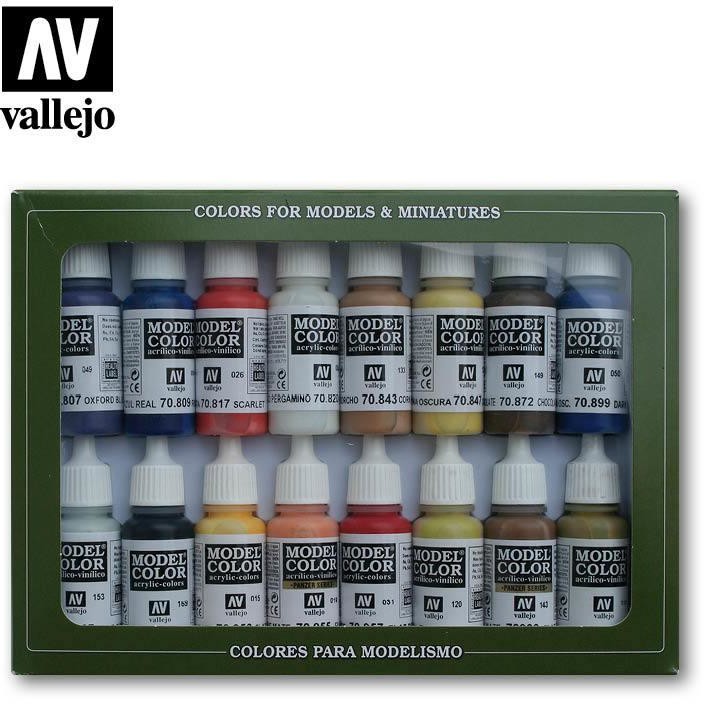 Vallejo Model Color Zestaw 16 farb - American Colonial Vallejo 70147