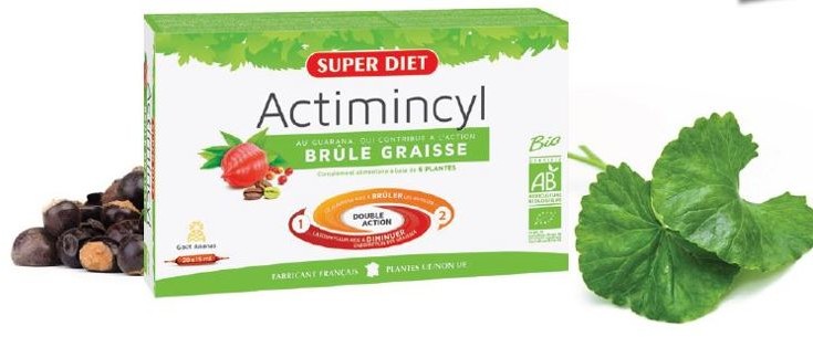 Super Diet SUPER DIET Actimincyl Fat Burner - odchudzanie i kontrolowanie masy ciała, 20 x 15ml 861-uniw