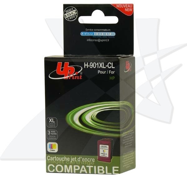 INK UPrint kompatybilny z CC656AE No.901 color dla HP OfficeJet J4580 IHPCC656AXNU