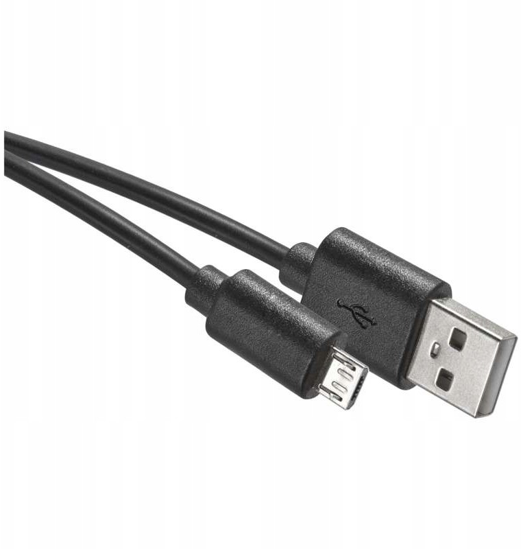 Przewód Usb 2.0 wtyk A -micro B, 0,2m Quick Charge