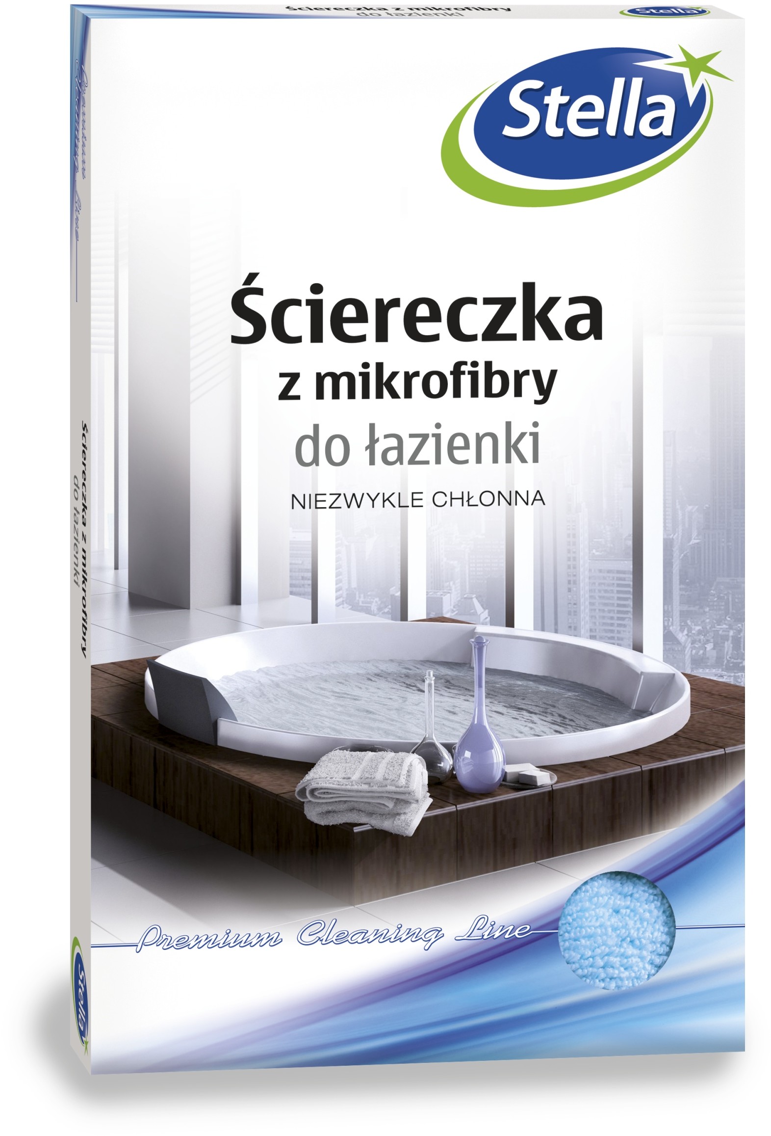 Stella Ściereczka z mikrofibry do łazienki