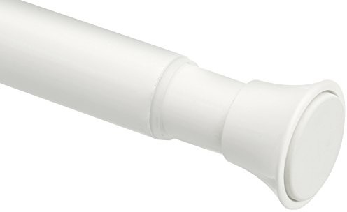 AmazonBasics Drążek do zawieszenia zasłony prysznicowej do zaciskania 1009903-660-A60