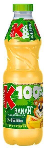 Kubuś 100% Sok jabłko banan brzoskwinia marchew 850 ml SPAR-5901067406734