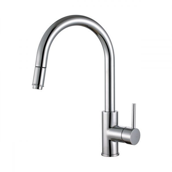 Alveus Delos-P Bateria kuchenna wysoka z wyciąganą wylewką inox 1129023