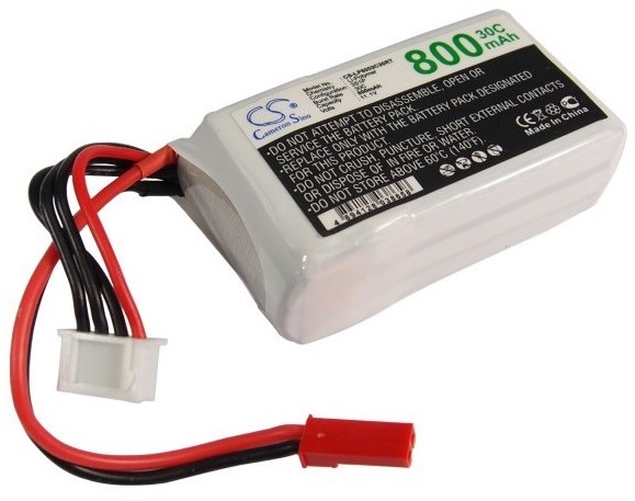 Cameron Sino 800mAh 8.88Wh Li-Polymer 11.1V 3S 30C Cameron Sino)