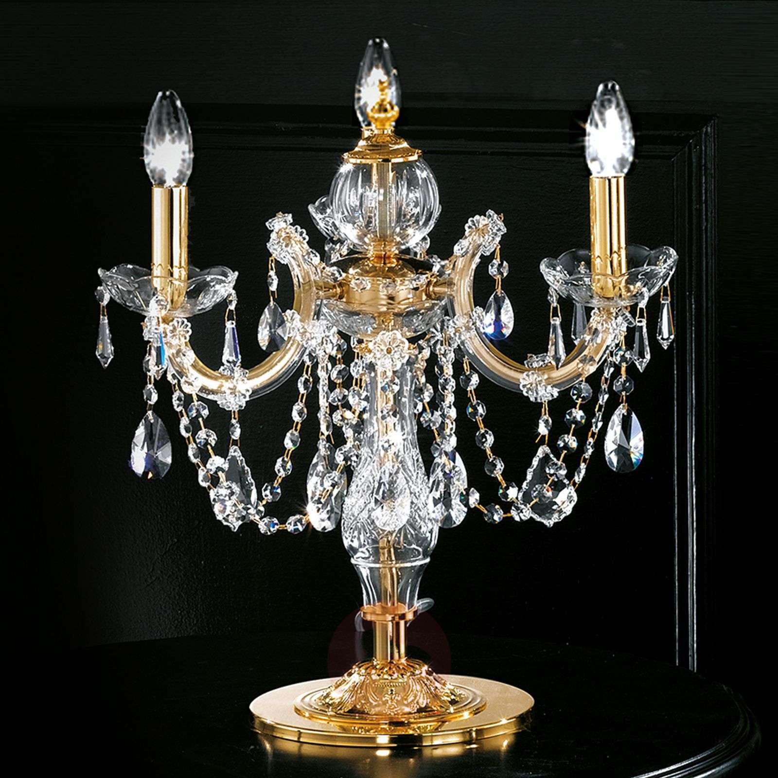 Masiero 3-punktowa lampa stołowa Maria Teresa