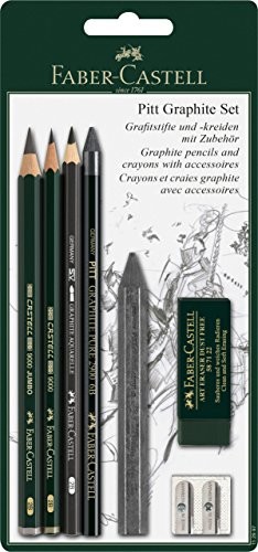 Faber-Castell 112997 Pitt Graphite zestaw z akcesoriami F112997