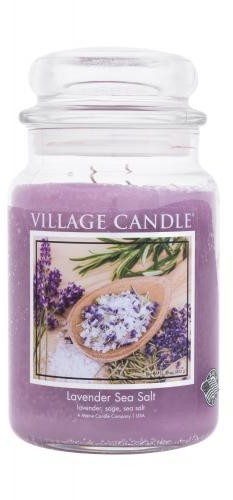Village Candle Lavender Sea Salt świeczka zapachowa 602 g unisex