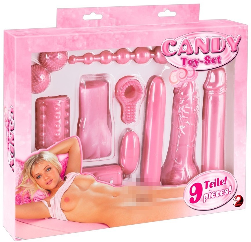 INNY Candy Toy Set Wibrator Zestaw podarunkowy 131E108