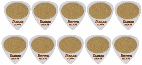Ibanez pa16ms-wh Plektrum Medium Grip piaskowy biały (x50) PA16MS-WH