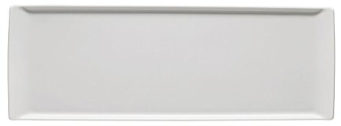 Rosenthal 11770 800001 12381 Mesh płyty bez relief, płaski, 41 x 15 cm, biały 11770-800001-12381