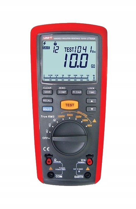 Uni-T Miernik Rezystancji Izolacji UT-505A
