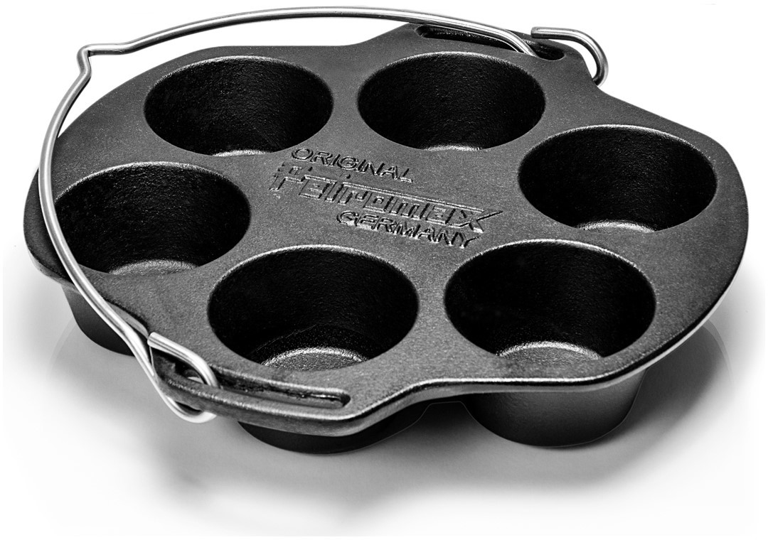 Petromax Żeliwo Formularz na babeczkach Petromax 30 cm