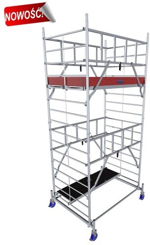 Krause PROTEC XXL - Rusztowanie 2,0 x 1,35m, wys.rob. 5,90m (945129)
