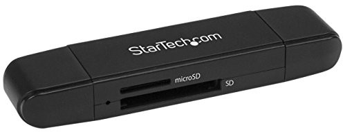 StarTech.com StarTech.com USB 3.0 czytnik kart SD i microSD  USB-C i USB-A  przenośny czytnik kart USB SD i microSD SDMSDRWU3AC