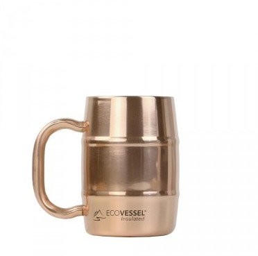 ECOVESSEL Kubek DOUBLE BARREL 500 ml