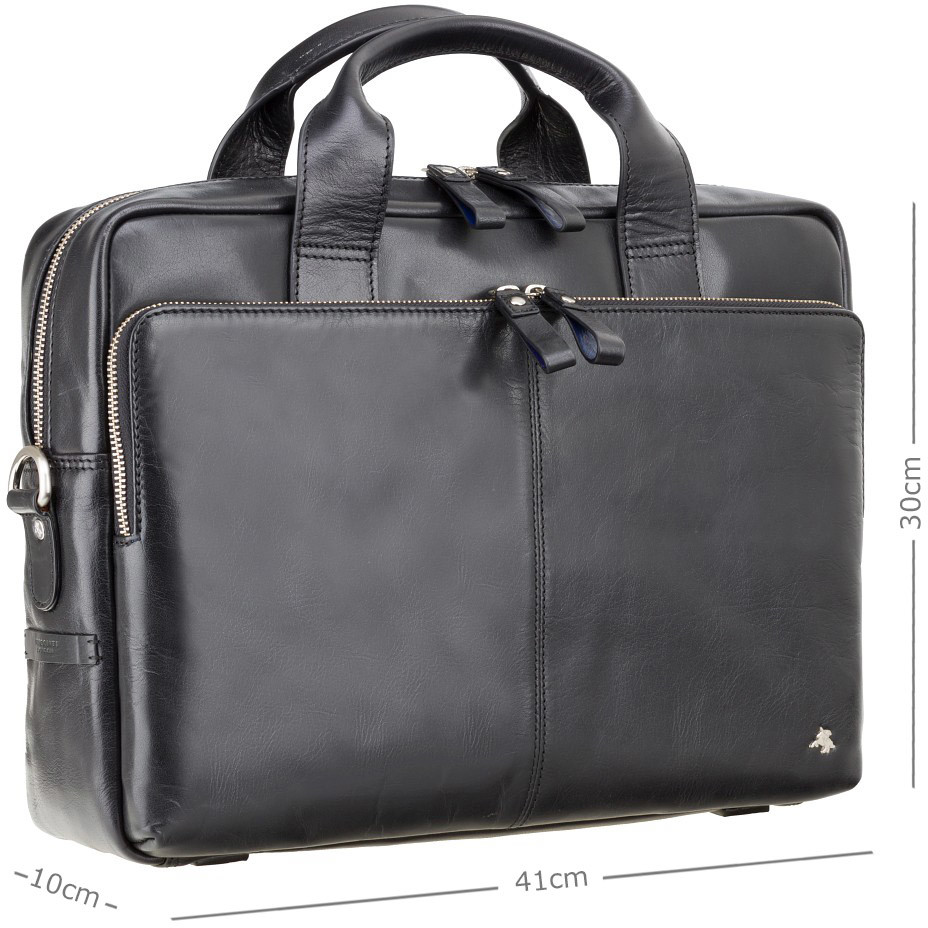Visconti Torba na laptop 15'' ze skóry licowej Visconti ML-31 ML-31
