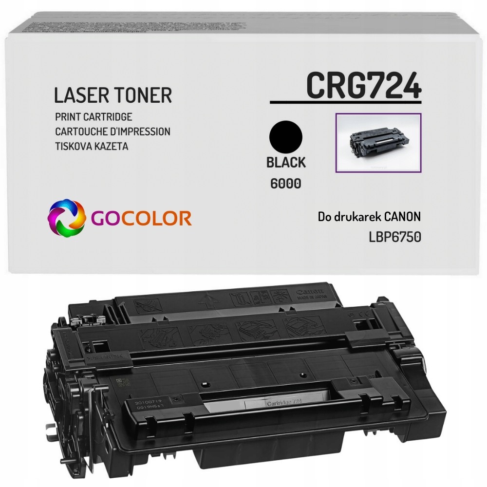 Toner do Canon 724 CRG724 I-Sensys LBP-6780x