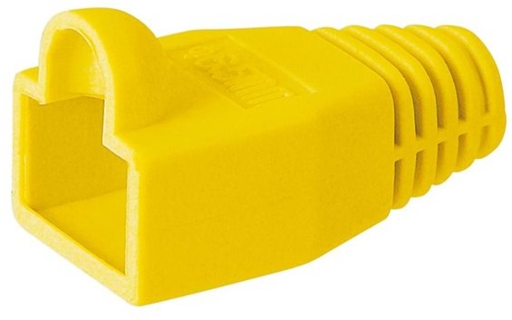Pro RJ45 Protective caps - Yellow/Orange (10 pack) 4040849112355