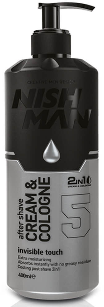 Nishman Nishman After Shave Invisible Touch No.5 Balsam-woda kolońska po goleniu dla mężczyzn 400 ml 16563