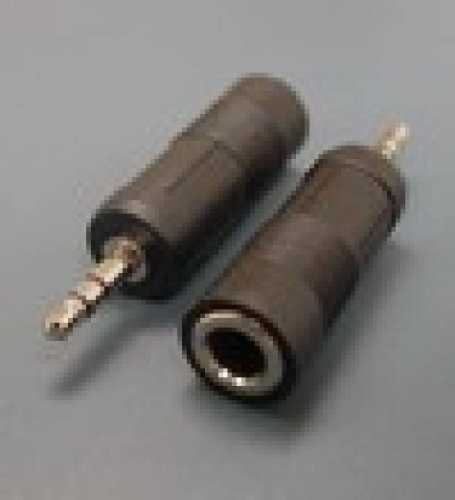 MicroConnect audalt adapter do kabli (3,5 mm, 6,3 mm, czarny, męski/żeński) AUDALT