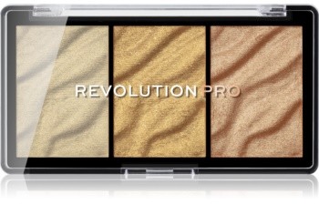 REVOLUTION PRO PRO Supreme paleta rozjaśniaczy odcień Gold 3,7 g