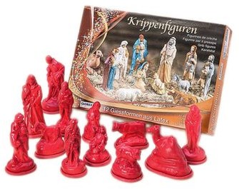 Artis Dea Forma do odlewów Odlewy gipsowe Szopka Bożonarodzeniowa Figurki 3D 6.9603.90) 6.9603.90