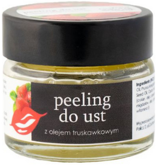 YOUR NATURAL SIDE Peeling do ust z olejem truskawkowym 20ml