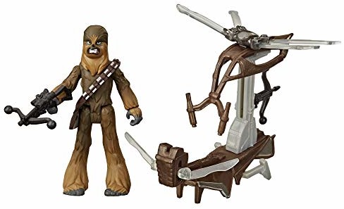 Star Wars Mission Fleet Gear Class Chewbacca Beachfront Barrage figurka i pojazd w skali 5 cm, zabawki dla dzieci w wieku od 4 lat E9601
