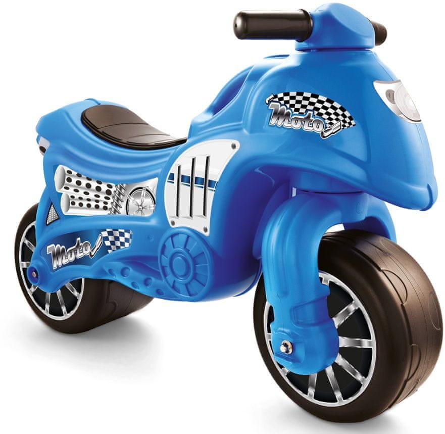 DOLU DOLU chodzik dziecięcy motocykl niebieski