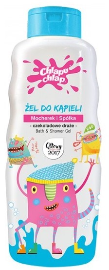 Chlapu Chlap Chlapu Chlap Żel do kąpieli czekoladowe draże 710ml