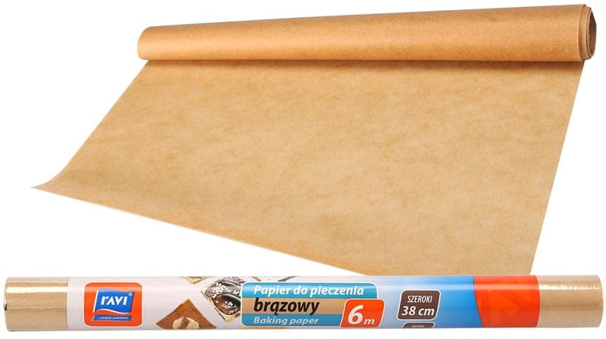 Ravi Papier do pieczenia brązowy 6 m) Papier103931