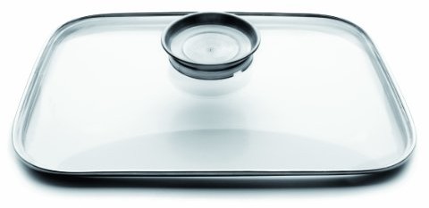 Lacor 25539 szklana pokrywka do patelnia 34 x 28 x 8 cm 25539