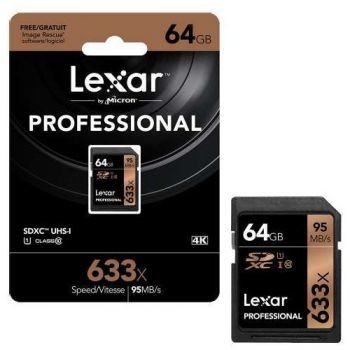 Lexar Professional 633x SDXC 64GB (LSD64GCB1EU633)