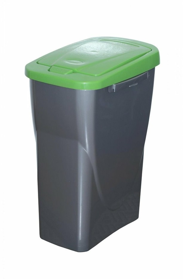 FENIKS do segregacji 42 x 31 x 21 cm, zielona pokrywa, 15 l