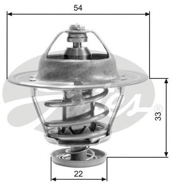 GATES Termostat ukadu chodzenia TH22682G1