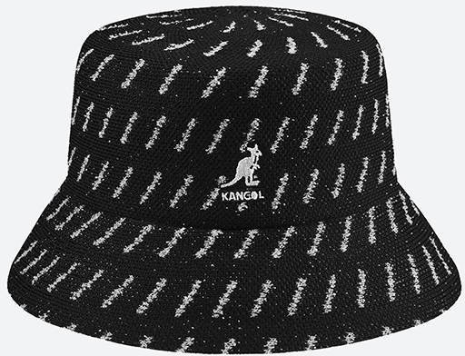 Kangol Kapelusz Rain Drop Bucket K3494 BLACK/GREY K3494BLACKGREY