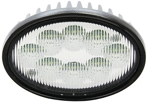 Hella Oval 996 661-001 100 LED, reflektor roboczy LED, oświetlenie bliskie, 8 Power LED, 1500 lumenów, montaż w pozycji stojącej/wiszącej, czarna obudowa z ciśnieniowego odlewu aluminium, 12V/ 24V, 1G 1GA 996 661-001