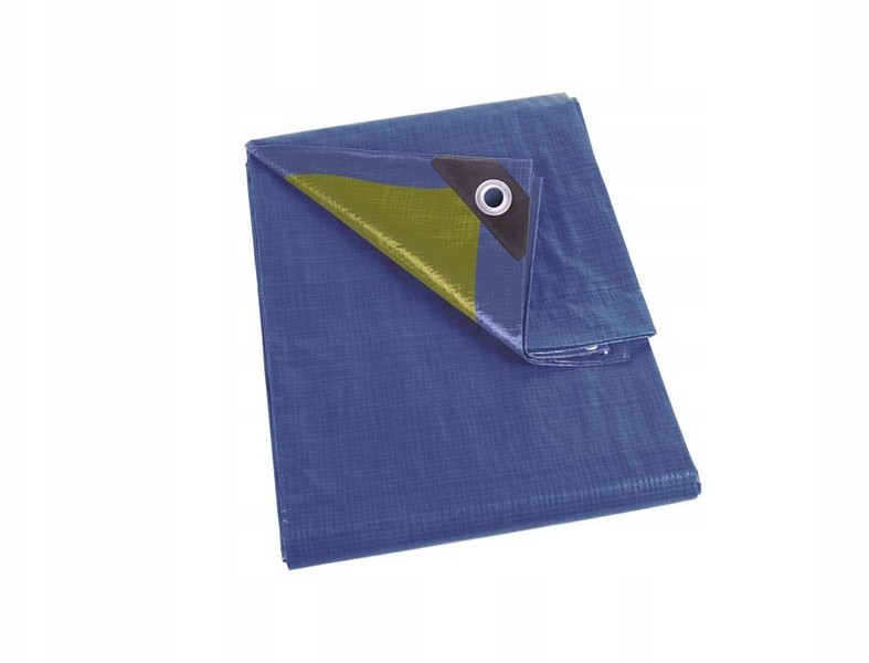 Plandeka Wodoodporna Khaki Wytrzymała 4x4m