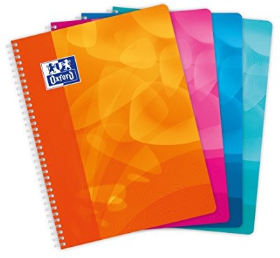 Oxford OXFORD-notesy, łącznik sprężynowy z polipropylenu, 5 sztuki seys 24 X 32 losowo 400080678