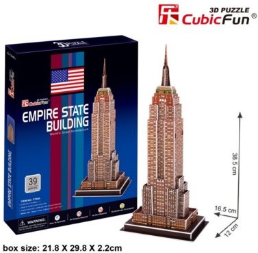 Cubicfun Puzzle 3D 39 el Empire State Building C704h